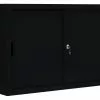 Lullmann Schiebetürenschrank Büro Aktenschrank Sideboard Aus Stahl Schwarz 750 X 1200 X 450 Mm (HxBxT) 550129 1 Lullmann Schiebetürenschrank Büro Aktenschrank Sideboard Aus Stahl Schwarz 750 X 1200 X 450 Mm (HxBxT) 550129 -Vidaxl Verkäufe 0058c365 11de 40bd 849b bd957eec5002 3