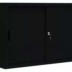 Lullmann Holz-Schiebetürenschrank ECO Sideboard Abschließbar Lichtgrau 730 X 1204 X 400 Mm 391400 -Vidaxl Verkäufe 0058c365 11de 40bd 849b bd957eec5002 5