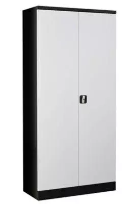 PROREGAL Stahlschrank Bee | HxBxT 195x92x42 Cm | Schwarz-Grau 8 PROREGAL Stahlschrank Bee | HxBxT 195x92x42 Cm | Schwarz-Grau – Bild 6