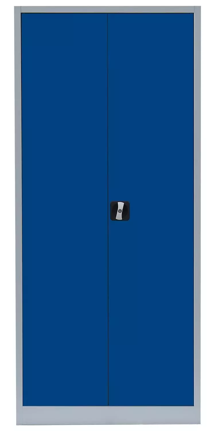 Lullmann Flügeltürschrank Metallschrank Abschließbar Spindschrank Lichtgrau/Blau 1800 X 800 X 383 Mm 545521 8 Lullmann Flügeltürschrank Metallschrank Abschließbar Spindschrank Lichtgrau/Blau 1800 X 800 X 383 Mm 545521 – Bild 6