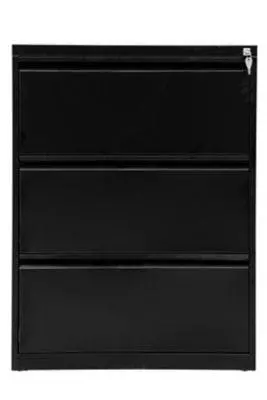 PROREGAL Hängeregistraturschrank Mare| HxBxT 70x76x62 Cm |Schwarz 7 PROREGAL Hängeregistraturschrank Mare| HxBxT 70x76x62 Cm |Schwarz – Bild 5