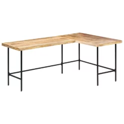 VidaXL Schreibtisch 180x120x76 Cm Mango Massivholz