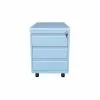Lullmann Büro Rollcontainer Mit 3 Schubladen Bürocontainer 610 X 460 X 590 Mm (HxBxT) Lichtgrau 505305