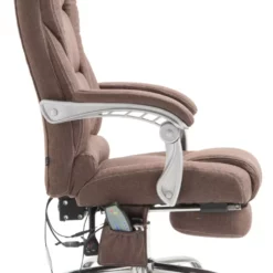 CLP Bürostuhl Pacific Stoff Mit Massagefunktion Braun -Vidaxl Verkäufe 069db4b0 fbc6 4958 8966 9d6c77e9bcd9