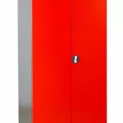 PROREGAL Stahlschrank Bee | HxBxT 195x92x60 Cm | Schwarz-Rot -Vidaxl Verkäufe 093db47c 91fc 4319 994a 59e272b8697a