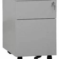 PROREGAL Rollcontainer Lynx | 1 Schublade & 1 Hängeschub| HxBxT 61x40x60 Cm | Grau -Vidaxl Verkäufe 0971c89b 2a54 401c 83c4 9cd9f2c15b82