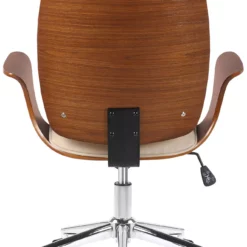 CLP Bürostuhl Burbank Kunstleder Walnuss/creme -Vidaxl Verkäufe 0a993672 8d22 4fee 9eed b6b8f3006eaa