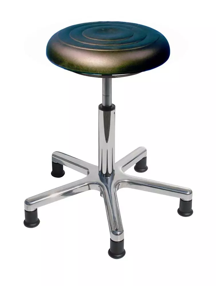 PROREGAL Drehhocker Milwaukee | Holz-Buche | Ringauslösung | Bodengleiter 6 PROREGAL Drehhocker Milwaukee | Holz-Buche | Ringauslösung | Bodengleiter – Bild 4