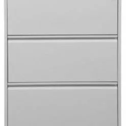 PROREGAL Hängeregistraturschrank Mare| HxBxT 101x76x62 Cm | Weiß