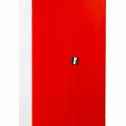 PROREGAL Garderobenspind Seal | HxBxT 195x92x42 Cm | Grau-Rot -Vidaxl Verkäufe 0e58035d 53a5 4a43 9679 db23505859b9