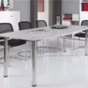 Lullmann Konferenztisch Bootform, 720-740 X 2200 X 830/1030 Mm, Chrom/lichtgrau -Vidaxl Verkäufe 0eac8d64 34f0 46ec 9aec 288e6619f4ad