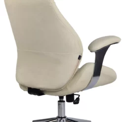 CLP Bürostuhl Layton Echtleder Creme -Vidaxl Verkäufe 16c148fc cbf8 41af b59a ed50f3cea3bf