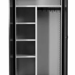 PROREGAL Garderobenspind Seal | HxBxT 195x92x42 Cm | Grau-Anthrazit -Vidaxl Verkäufe 175fc2b2 a939 461a 9ad3 ee6e4e6bd7a1