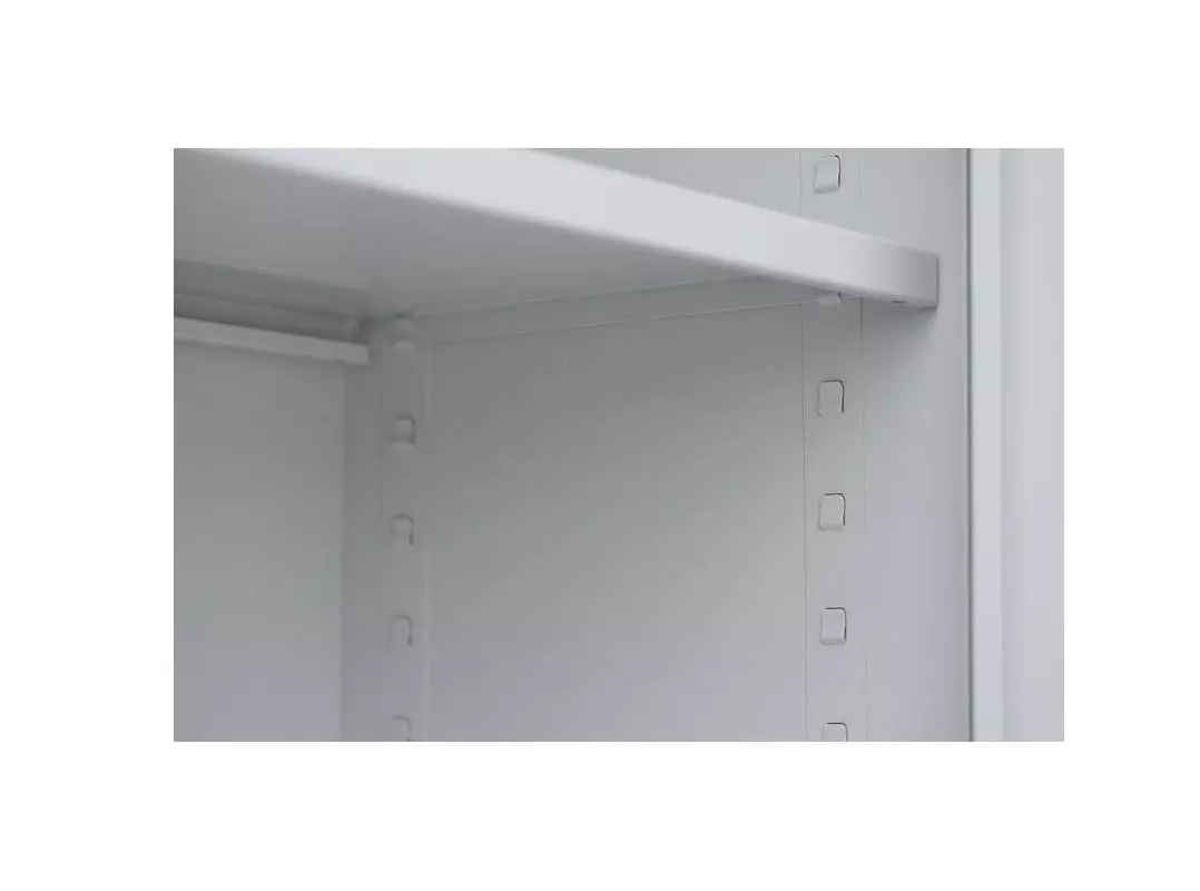 Lullmann Aktenregal Büroregal Ordnerregal 4 Fachböden Lichtgrau 180 X 80 X 38,3cm 540140 8 Lullmann Aktenregal Büroregal Ordnerregal 4 Fachböden Lichtgrau 180 X 80 X 38,3cm 540140 – Bild 6