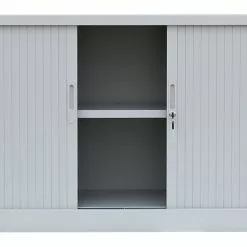 Lullmann Querrollladenschrank Sideboard Stahl Büro Aktenschrank Rolladenschrank Grau (HxBxT) 1050x1200x460 Mm 555130 -Vidaxl Verkäufe 19cc68e4 dce1 497f b70c 4b0bebb04706 3