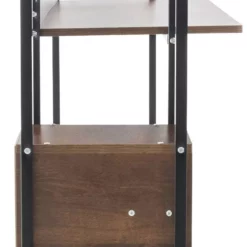 CLP Schreibtisch Widnes Walnuss/schwarz -Vidaxl Verkäufe 19ffe5f9 8b7c 4b09 8622 f965af330e92