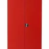 PROREGAL Stahlschrank Bee | HxBxT 195x92x42 Cm | Weiß-Rot -Vidaxl Verkäufe 219e409d 947b 4495 b325 2215b344cb70 6