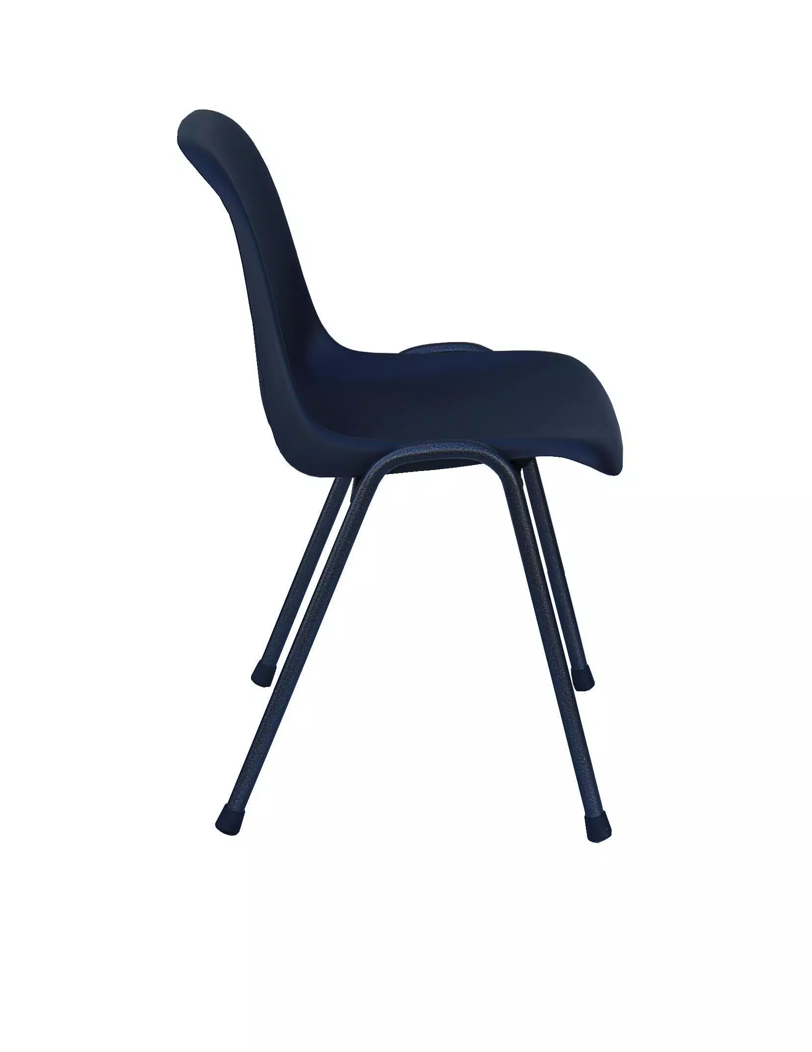 Lullmann 25x Formschalenstuhl Basic, 470/780 X 485 X 500 Mm, Schwarz 4 Lullmann 25x Formschalenstuhl Basic, 470/780 X 485 X 500 Mm, Schwarz – Bild 2