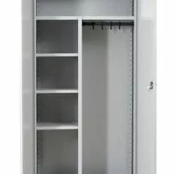 PROREGAL Garderobenspind Seal | HxBxT 195x92x42 Cm | Grau -Vidaxl Verkäufe 29926d4b 4d70 4377 82db 472dd7410238