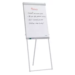 Franken Flipchart ECO Standard FC43 67x95cm 3-Bein Stativ Hellgrau