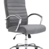 CLP Bürostuhl Valais Kunstleder Grau