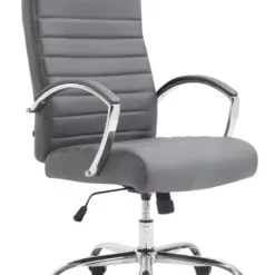 CLP Bürostuhl Valais Kunstleder Grau