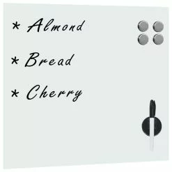 VidaXL Magnettafel Wandmontage Glas 60 X 60 Cm