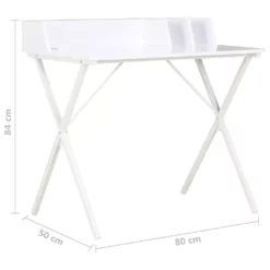 VidaXL Schreibtisch Weiß 80x50x84 Cm 14 VidaXL Schreibtisch Weiß 80x50x84 Cm -Vidaxl Verkäufe 2e96dec7 05a1 4523 a416 c59467ed28a3