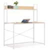 VidaXL Computertisch Weiß Und Eiche 120x60x138 Cm -Vidaxl Verkäufe 30bb4504 bd11 41a8 8e2a fb636d5967f3 1