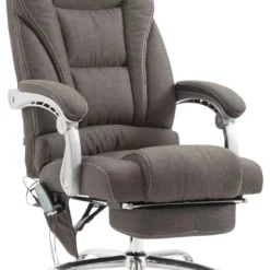 CLP Bürostuhl Pacific Stoff Mit Massagefunktion Braun -Vidaxl Verkäufe 31eaf0f8 c549 4889 b79d 05e504973303 2