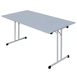 Lullmann Klapptisch Besprechungstisch Kantinentisch Verkaufstisch Schreibtisch 120 X 80 Cm Gestell Chrom / Platte Buche-Dekor -Vidaxl Verkäufe 320de224 dfad 4491 8228 3f4a3479f521 10