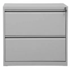 PROREGAL Hängeregistraturschrank Mare| HxBxT 70x76x62 Cm |Grau