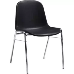 PROREGAL Stapelbare Besucherstühle Newark | Buche | Gestell In Schwarz -Vidaxl Verkäufe 37b4fe71 7a8d 4b26 a908 0d1ecb1841d2