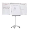 Franken Flipchart, H 1820-2000mm, Tafel HxB 950x670mm, Magnethaftend, 2 Papierhalter, Ablageschale, Gestell Hellgrau, 5 Rollen -Vidaxl Verkäufe 3a28c08f 3136 4850 a5fb 0de23c5dd56d