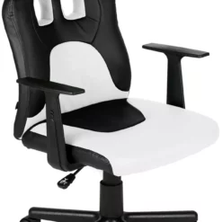 CLP Kinder Bürostuhl Fun Schwarz/weiß