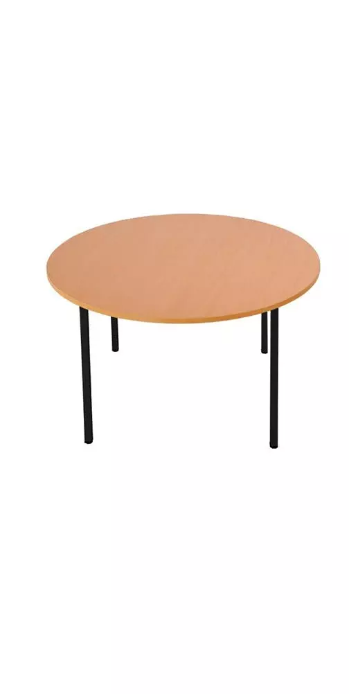 Lullmann Runder Schreibtisch Besprechungstisch Büromöbel Ø =1200 Mm RAL 7035 Lichtgrau/Buche-Dekor 338401 4 Lullmann Runder Schreibtisch Besprechungstisch Büromöbel Ø =1200 Mm RAL 7035 Lichtgrau/Buche-Dekor 338401 – Bild 2