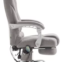 CLP Bürostuhl Pacific Stoff Mit Massagefunktion Grau -Vidaxl Verkäufe 3ec395ab 5761 408d 9de4 13bf961bca66