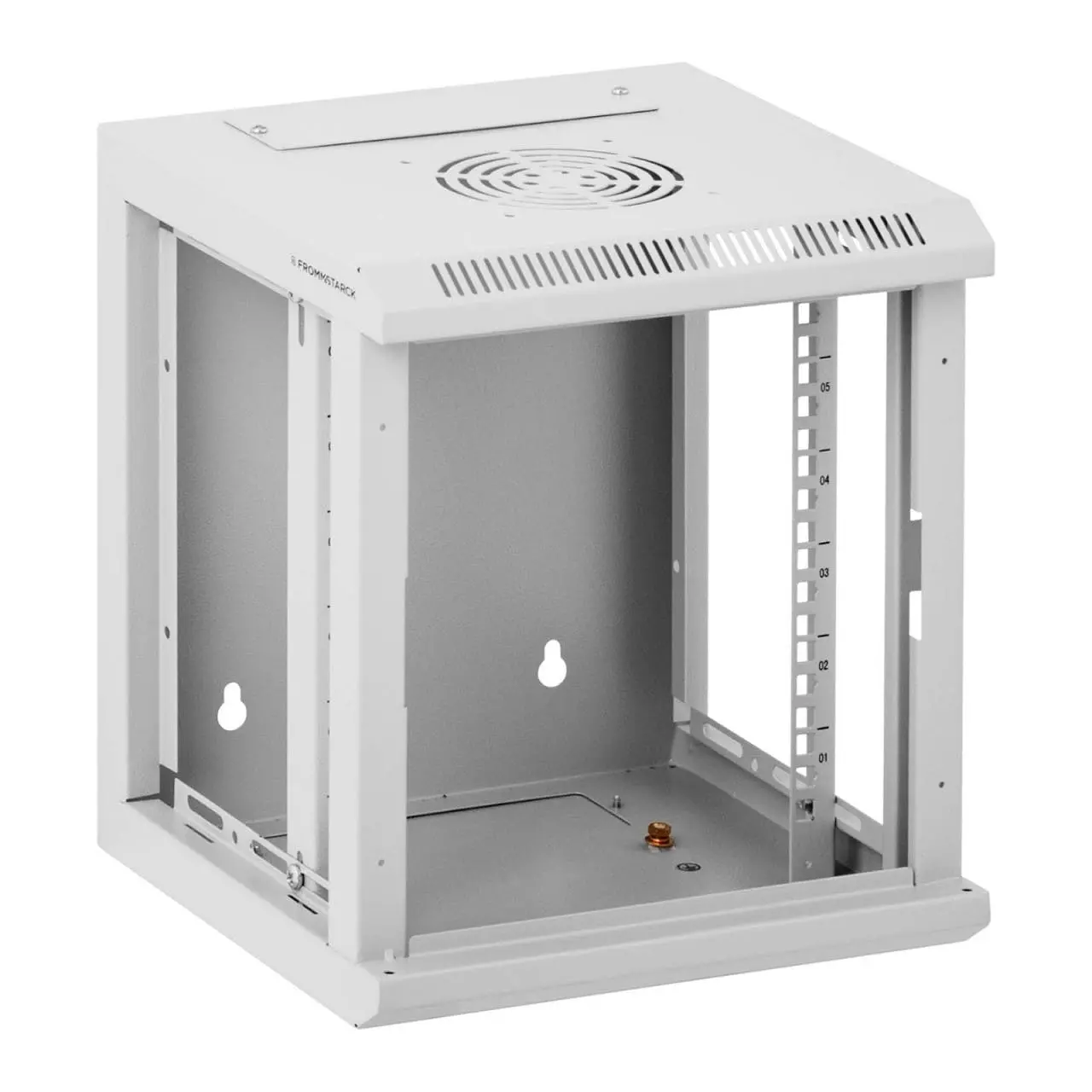 Null Fromm & Starck Serverschrank - 10 Zoll - 6 HE - Abschließbar - Bis 75 Kg - Grau 9 Null Fromm & Starck Serverschrank - 10 Zoll - 6 HE - Abschließbar - Bis 75 Kg - Grau – Bild 7