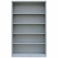 Lullmann Aktenregal, Büroregal, Ordnerregal, 4 Fachböden, 5 Ordnerhöhen, Farbe: RAL 7035 Lichtgrau, 1950 X 1200 X 422 Mm 540160 -Vidaxl Verkäufe 429b4923 24c5 4eca badd c266a4044793