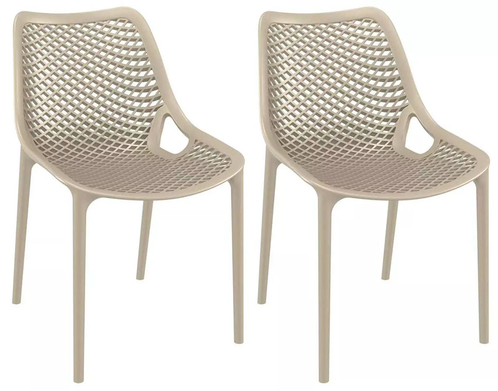 CLP 2er Set Stuhl Air Schlamm 3 CLP 2er Set Stuhl Air Schlamm