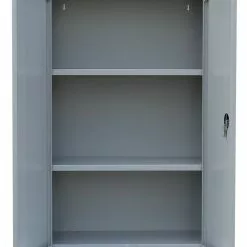 Lullmann Stahl-Aktenschrank Aktenschrank Abschließbar Büroschrank Lichtgrau/Rot 120 X 80 X 38,3cm 530294 -Vidaxl Verkäufe 47008802 c012 4c6c 8e5c f0ef133c4b6b