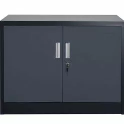 Null Hängeregisterschrank HWC-A10, Aktenschrank Büroschrank Stahlschrank, A4 Abschließbar ~ 132x76x46cm Grau-dunkelgrau -Vidaxl Verkäufe 475e6846 d1d9 40f6 a6d1 c980aca66a8d