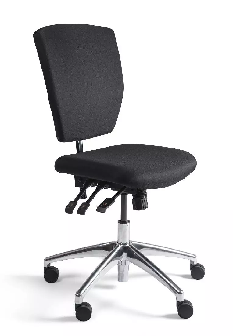 Lullmann Kassenstuhl Arbeitsstuhl Bürostuhl Büro Drehstuhl 910-1190 Mm Kunststofffußkreuz Netzrücken 6 Lullmann Kassenstuhl Arbeitsstuhl Bürostuhl Büro Drehstuhl 910-1190 Mm Kunststofffußkreuz Netzrücken – Bild 4