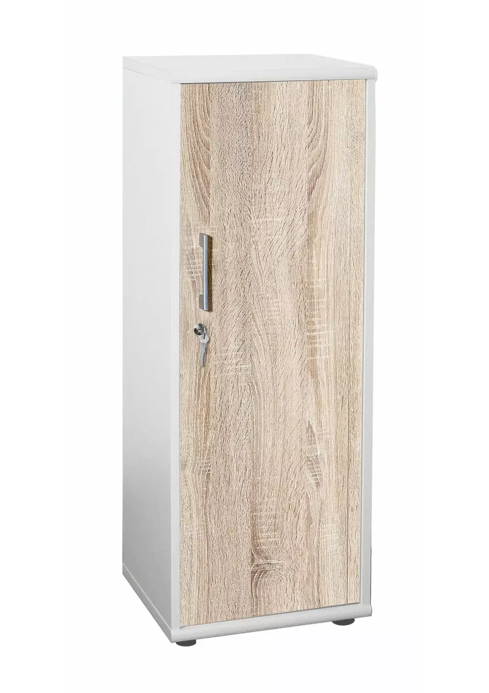 Null Möbelpartner Aktenschrank Tiger | Small | HxBxT 77x65x34 Cm | Weiß/ Eiche Von PROREGAL 5 Null Möbelpartner Aktenschrank Tiger | Small | HxBxT 77x65x34 Cm | Weiß/ Eiche Von PROREGAL – Bild 3