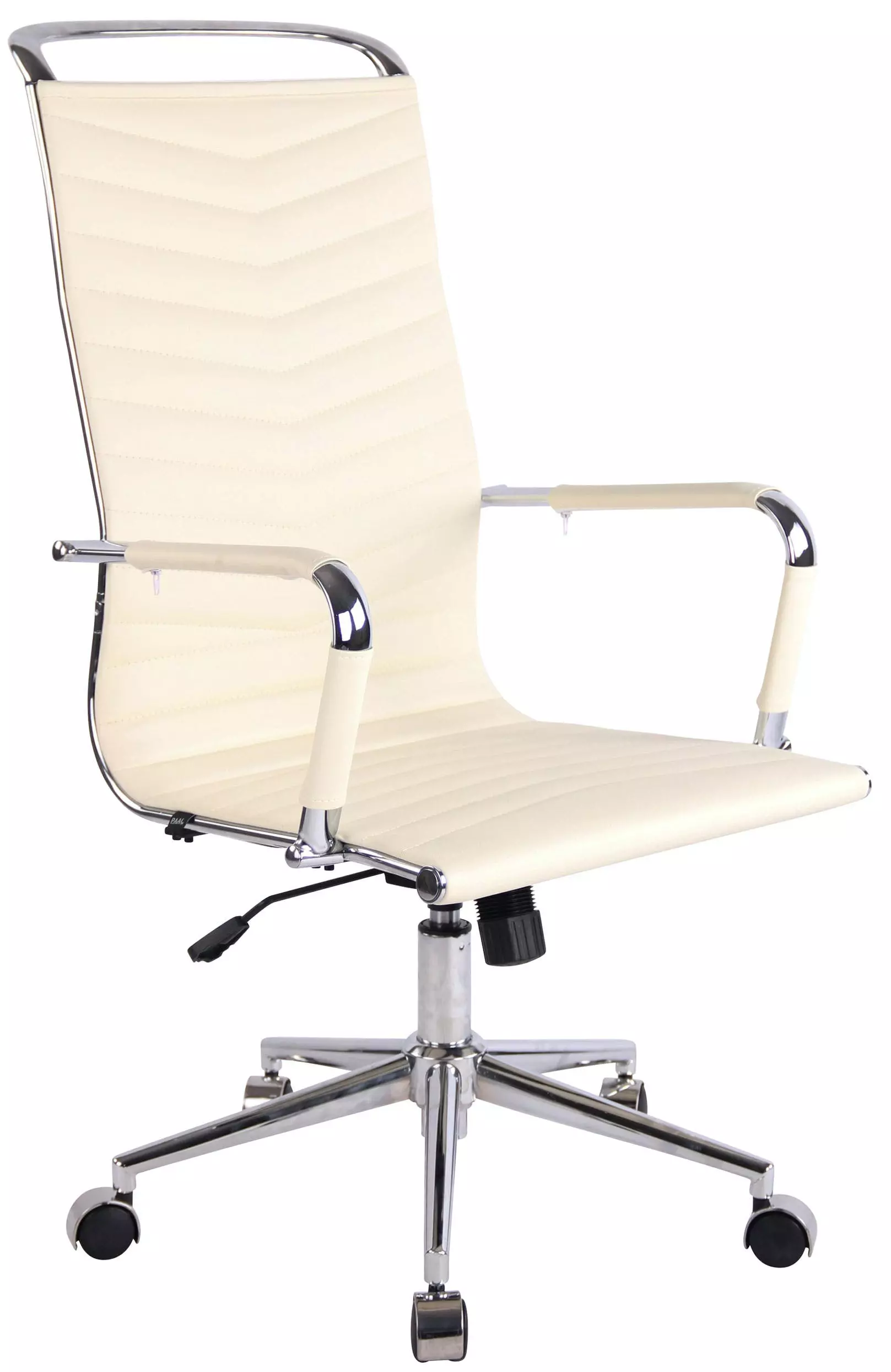 CLP Bürostuhl Batley Kunstleder Schwarz 4 CLP Bürostuhl Batley Kunstleder Schwarz – Bild 2