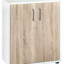 Null Möbelpartner Aktenschrank Tiger | Medium | HxBxT 110x65x34 Cm | Weiß/ Eiche Von PROREGAL -Vidaxl Verkäufe 4b681f21 0616 43c3 86d0 ed957586303d