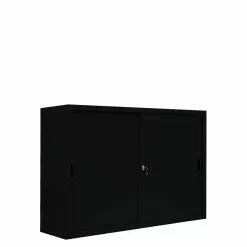 Lullmann Schiebetürenschrank Büro Aktenschrank Sideboard Aus Stahl Schwarz 750 X 1600 X 450 Mm (HxBxT) 550139 -Vidaxl Verkäufe 4c3a3216 0964 4ae1 b6d1 5a1682c5d336