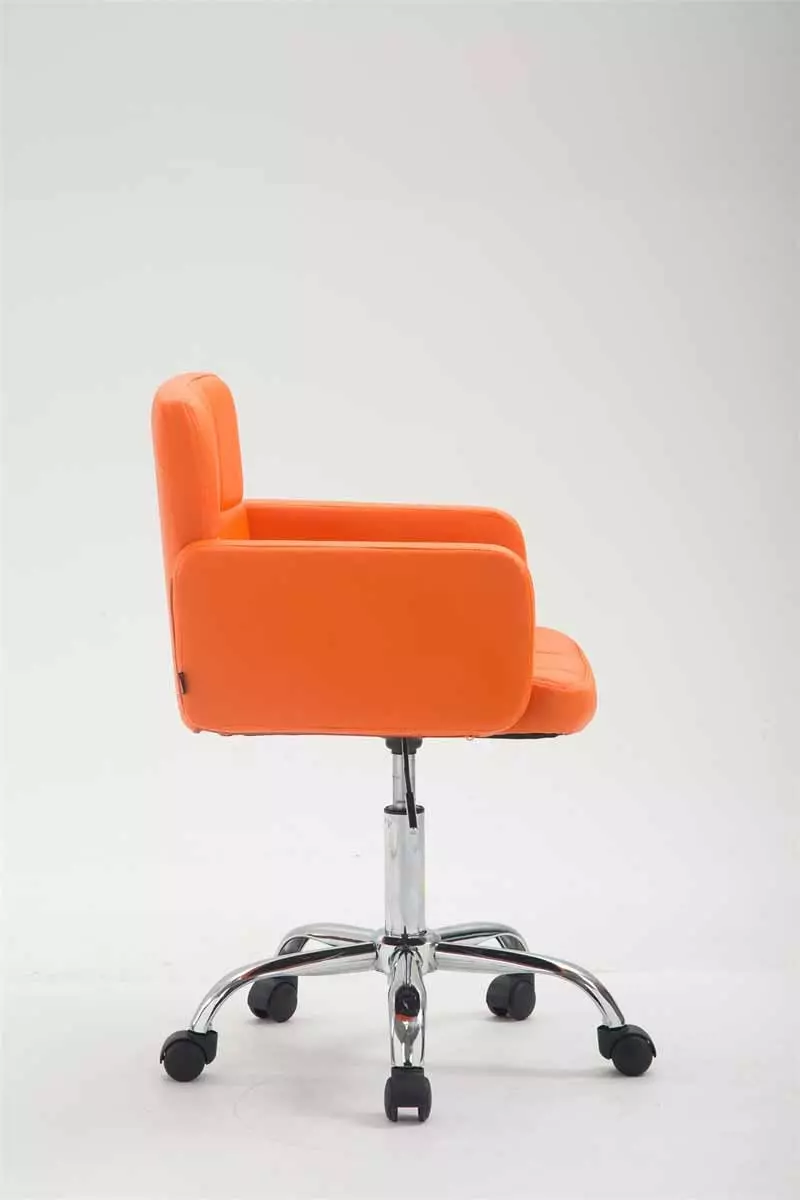 CLP Arbeitshocker Los Angeles Kunstleder Orange 9 CLP Arbeitshocker Los Angeles Kunstleder Orange – Bild 7