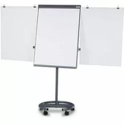 Franken Flipchart, H 1860mm, Tafel HxB 1000x700mm, Magnethaftend, Ablageschale, Gestell Hellgrau, 3 Füße -Vidaxl Verkäufe 534b3a23 b33d 4511 8bef 981fdc615827 1