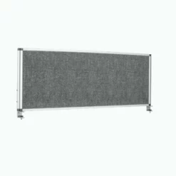 Bi-Office Evolution Schallabsorbierender Tischteiler, Trennwand Grau 120x45cm